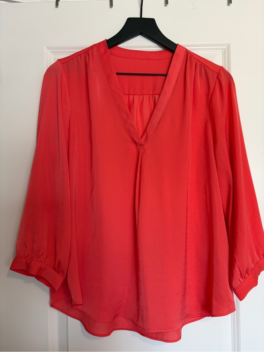 V-Neck Women's Blouse